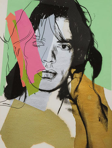 Pop Rocks: Andy Warhol & Mick Jagger