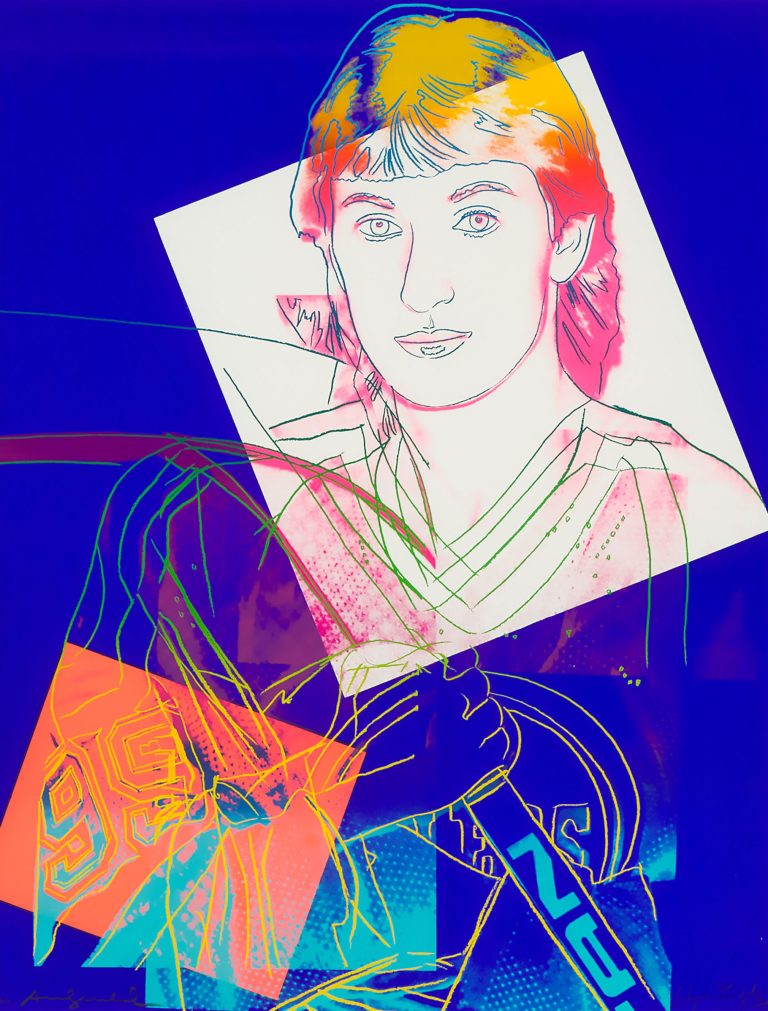 A Tale of Two Greats: Andy Warhol and Wayne Gretzky
