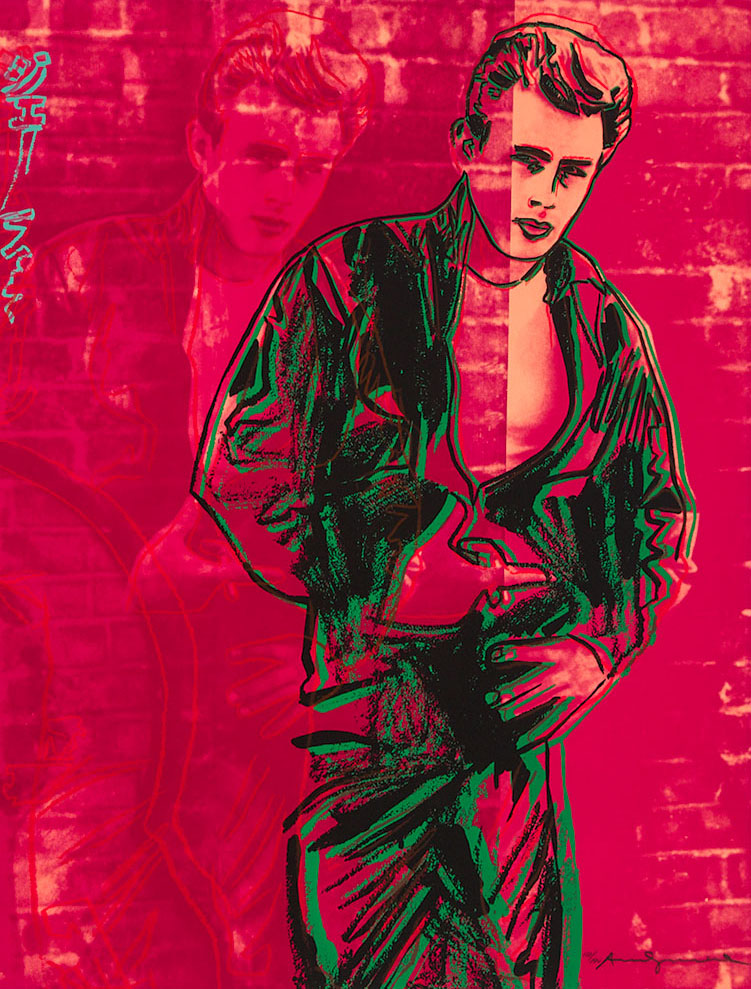 "Rebel Without a Cause" by Andy Warhol