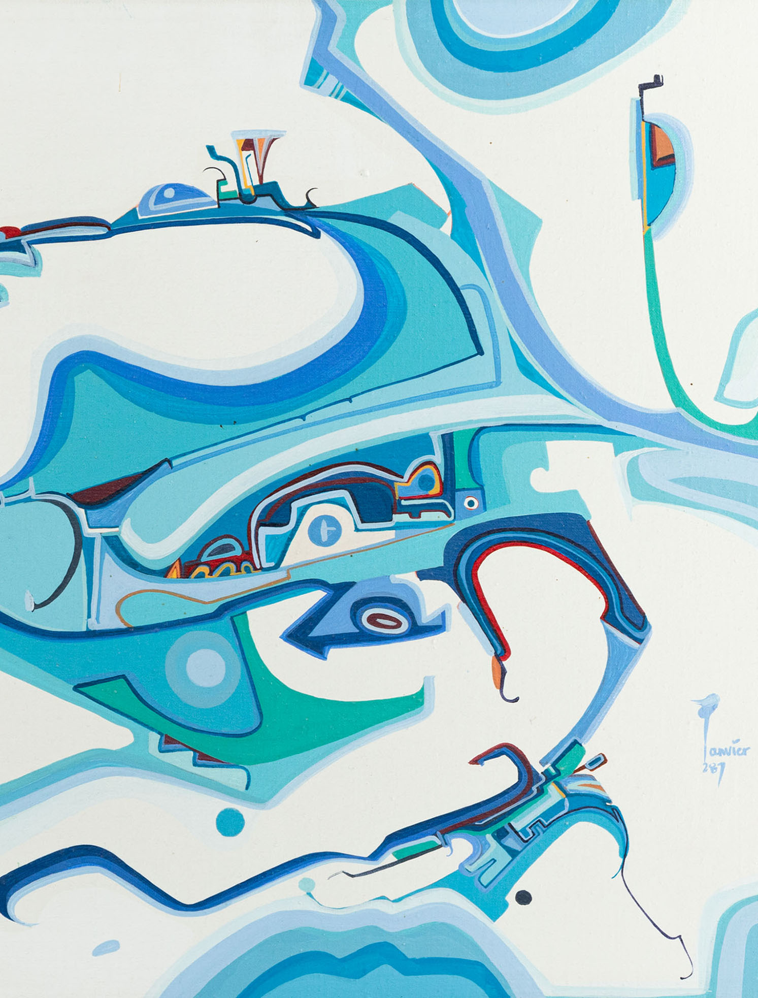 "Snappy Cold Spell" by Alex Janvier