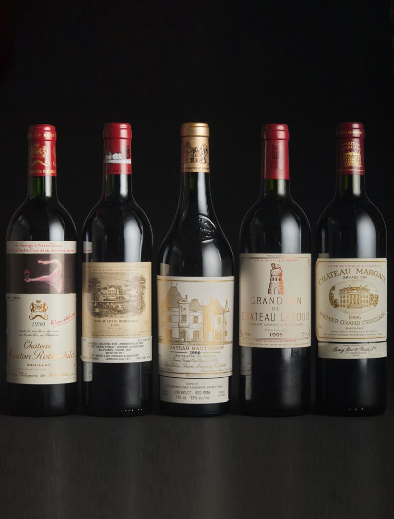 The Five First-Growth Wines of Bordeaux
