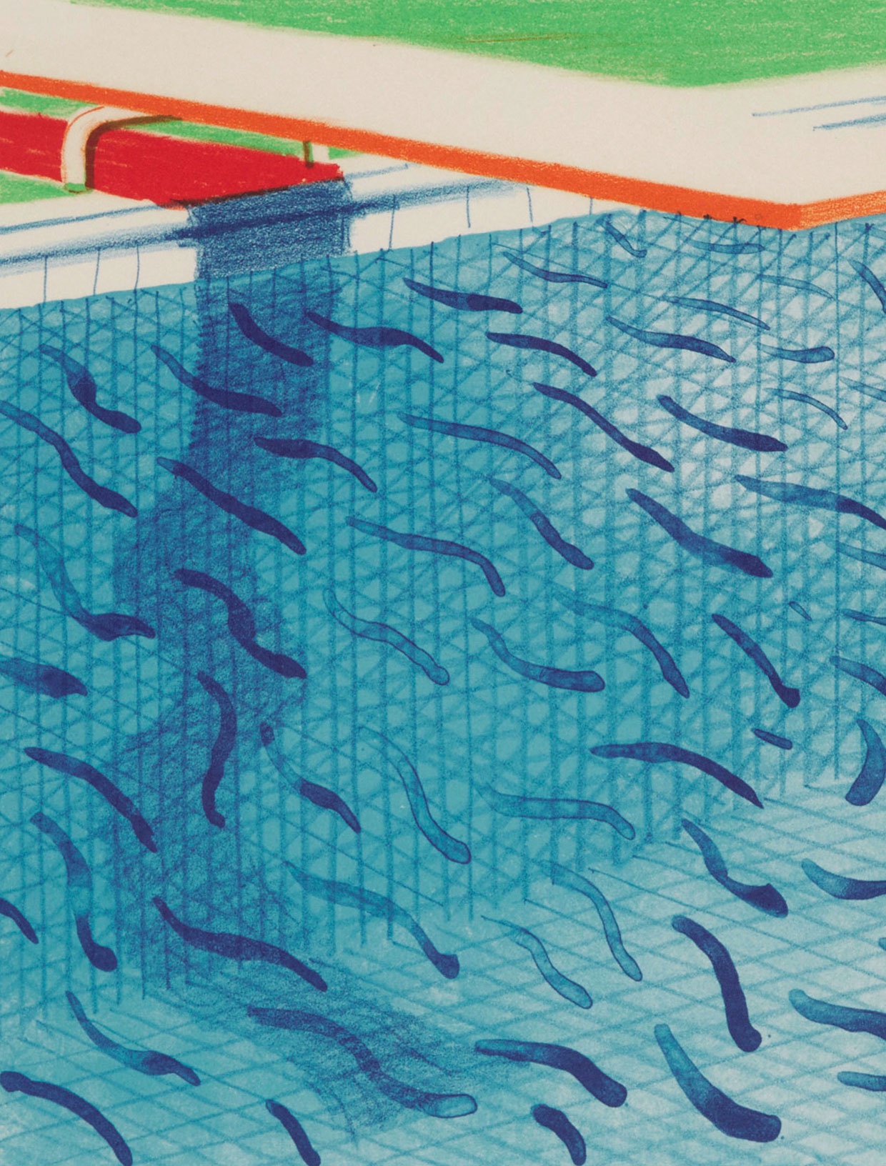 Diving in to David Hockney’s Swimming Pools