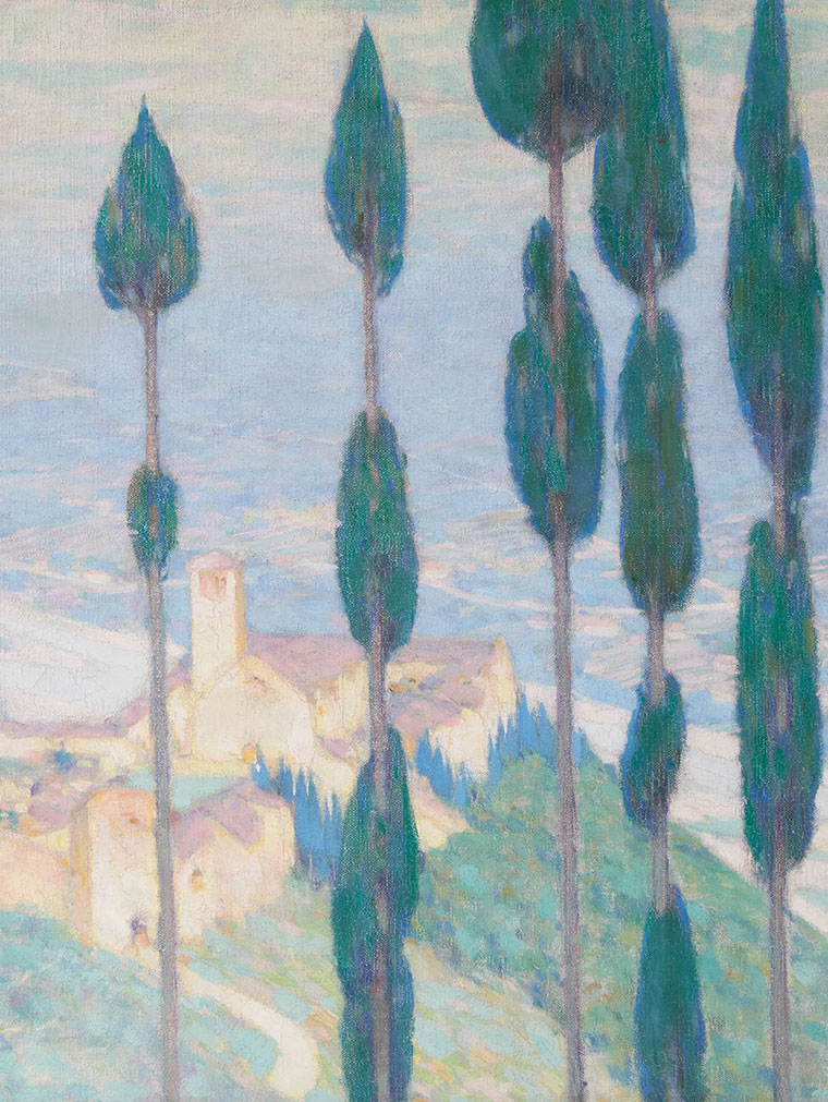 Clarence Gagnon: Untitled (Assisi)