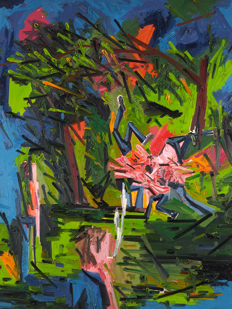 Kim Dorland: FIST FIGHT #6, 2006 and OZZY