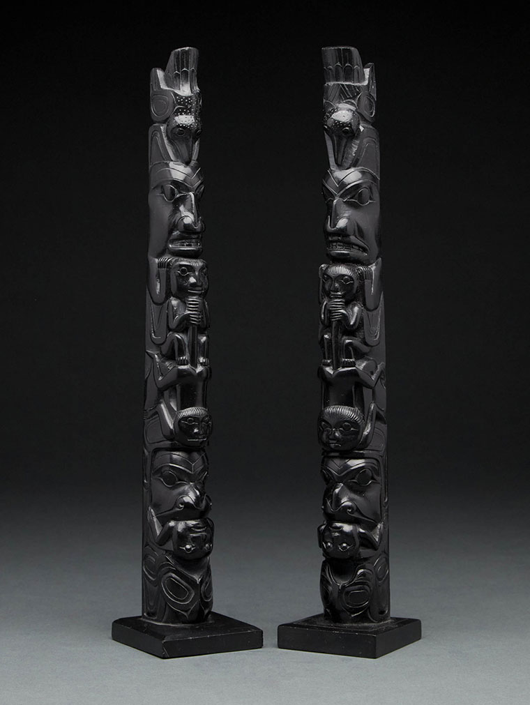 John Cross: Model Totem Poles