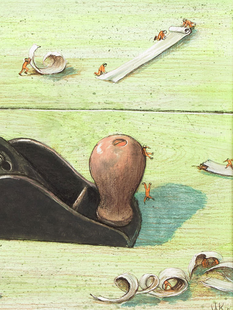William Kurelek: Carpenter's Dream