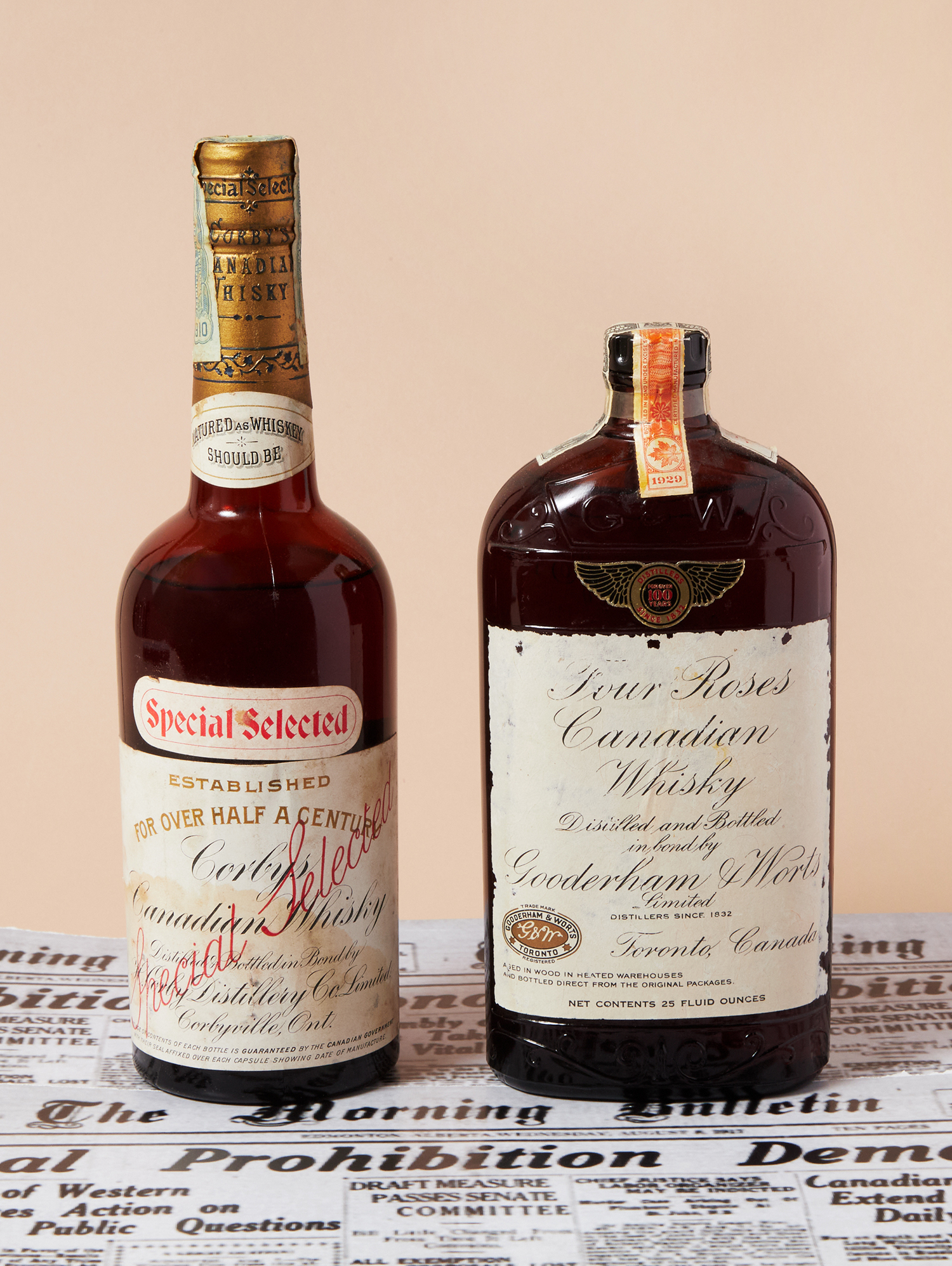 A Tale of Two Prohibition-Era Whiskies