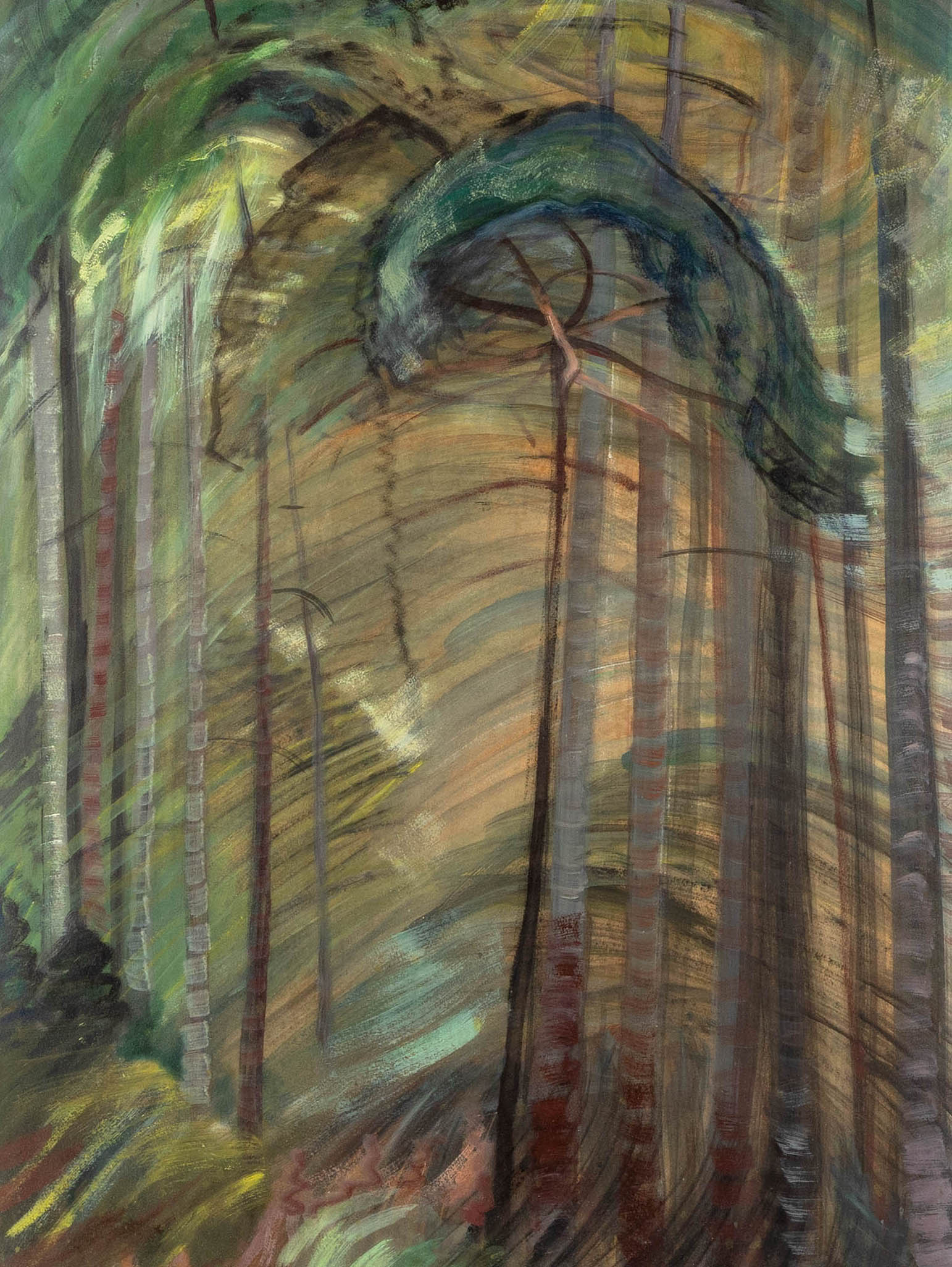 Emily Carr, "Somewhere"