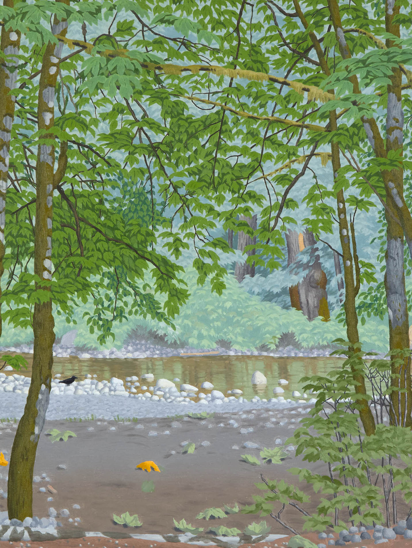 E.J. Hughes, "Goldstream"